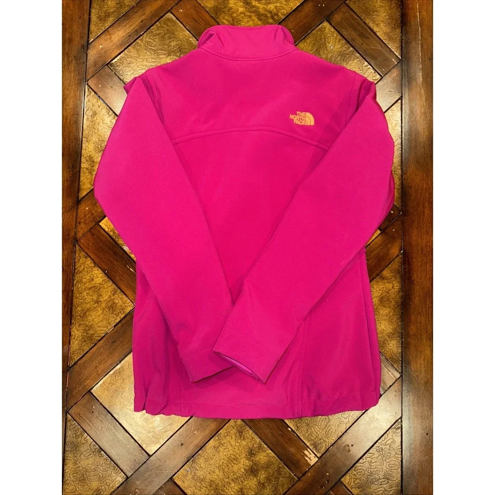 The North Face Womens Size Small Windwall Jacket Fuschia Pink